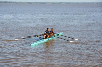 Passeio reúne atletas da canoagem e abre programação de verão da PMB