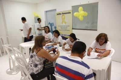 Ação promove diagnóstico precoce de hepatites virais