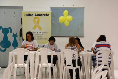 Ação promove diagnóstico precoce de hepatites virais