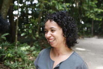 Colônia de férias com crianças venezuelanas no Bosque Rodrigues Alves