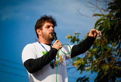 Dezenas de Inscritos na travessia Murubira/Farol, em Mosqueiro