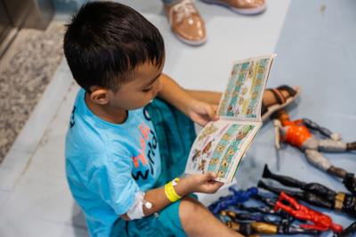 Prefeitura de Belém realiza projeto de leitura no Hospital Mário Pinotti