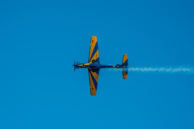 Esquadrilha da fumaça encanta crianças e adultos em Belém