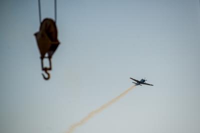 Esquadrilha da fumaça encanta crianças e adultos em Belém