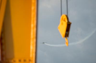 Esquadrilha da fumaça encanta crianças e adultos em Belém