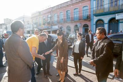 Feira do Ver-o-Peso recebe visita da princesa Mako, do Japão