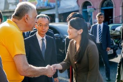 Feira do Ver-o-Peso recebe visita da princesa Mako, do Japão