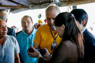 Feira do Ver-o-Peso recebe visita da princesa Mako, do Japão