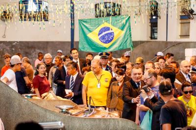 Feira do Ver-o-Peso recebe visita da princesa Mako, do Japão