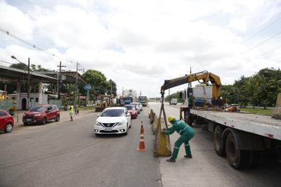 Vias que estavam em obras na Augusto Montenegro são liberadas para tráfego
