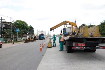 Vias que estavam em obras na Augusto Montenegro são liberadas para tráfego