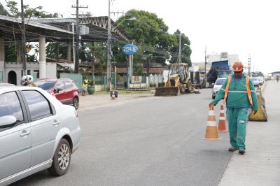 Vias que estavam em obras na Augusto Montenegro são liberadas para tráfego