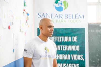 Cursos de pedreiro, hidráulica e meio ambiente qualificam moradores da Bacia da Estrada Nova