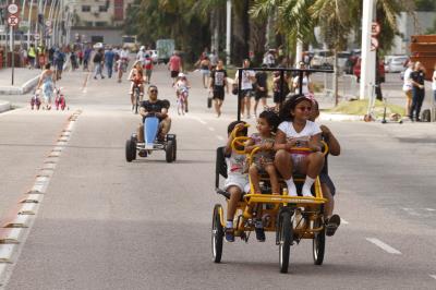"Rua de Todos" ocupa a Doca e garante esporte e lazer para a população