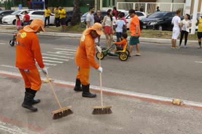 "Rua de Todos" ocupa a Doca e garante esporte e lazer para a população