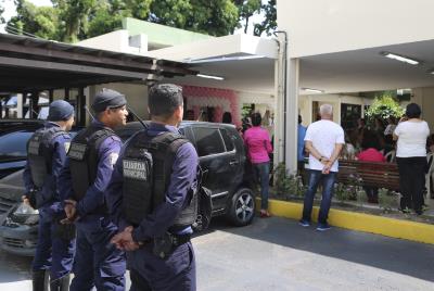 Guarda Municipal inicia trabalhos na escolta da Imagem Peregrina de Nossa Senhora