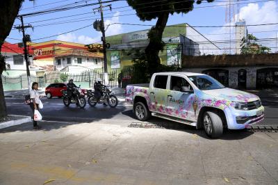 Guarda Municipal inicia trabalhos na escolta da Imagem Peregrina de Nossa Senhora