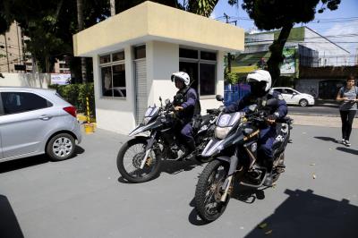 Guarda Municipal inicia trabalhos na escolta da Imagem Peregrina de Nossa Senhora