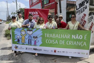 Funpapa realiza blitz educativa contra o trabalho Infantil