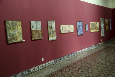 Obras de artistas paraenses expostas no Mabe já foram vistas por 1.600 pessoas