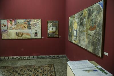 Obras de artistas paraenses expostas no Mabe já foram vistas por 1.600 pessoas