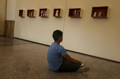 Obras de artistas paraenses expostas no Mabe já foram vistas por 1.600 pessoas