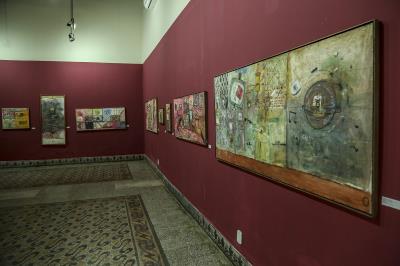 Obras de artistas paraenses expostas no Mabe já foram vistas por 1.600 pessoas