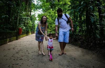 Bosque Rodrigues Alves celebra aniversário e apresenta seu mais novo morador