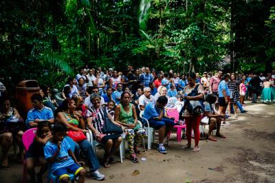 Bosque Rodrigues Alves celebra aniversário e apresenta seu mais novo morador