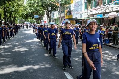 Desfile da Independência do Brasil mobiliza centenas de pessoas em Belém