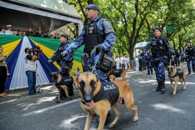 Desfile da Independência do Brasil mobiliza centenas de pessoas em Belém