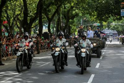 Desfile da Independência do Brasil mobiliza centenas de pessoas em Belém