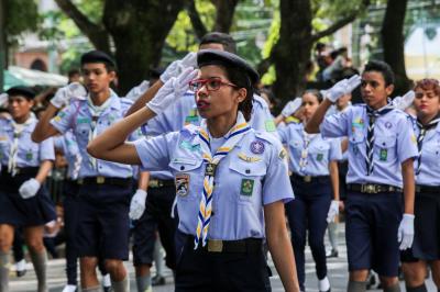 Desfile da Independência do Brasil mobiliza centenas de pessoas em Belém