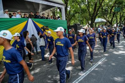Desfile da Independência do Brasil mobiliza centenas de pessoas em Belém