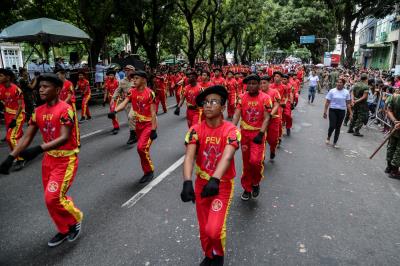 Desfile da Independência do Brasil mobiliza centenas de pessoas em Belém