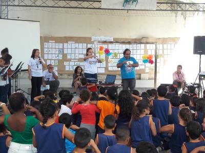 Alunos do Jurunas participam da semana de luta das pessoas com deficiências