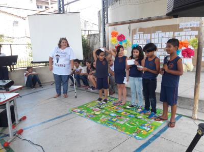 Alunos do Jurunas participam da semana de luta das pessoas com deficiências