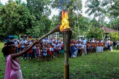 Alunos da região das ilhas participam do IX Jogos Escolares