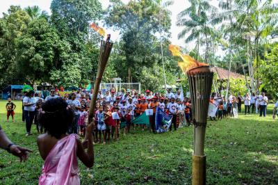 Alunos da região das ilhas participam do IX Jogos Escolares