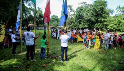 Alunos da região das ilhas participam do IX Jogos Escolares