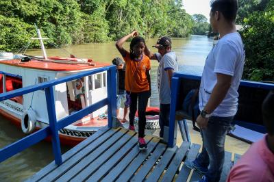 Alunos da região das ilhas participam do IX Jogos Escolares