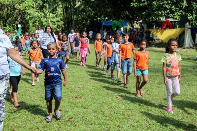 Alunos da região das ilhas participam do IX Jogos Escolares