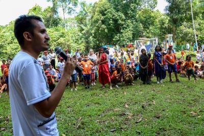 Alunos da região das ilhas participam do IX Jogos Escolares