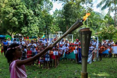 Alunos da região das ilhas participam do IX Jogos Escolares