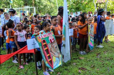 Alunos da região das ilhas participam do IX Jogos Escolares