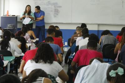 Cursinho Municipal realiza simulado preparatório para o Enem 2018