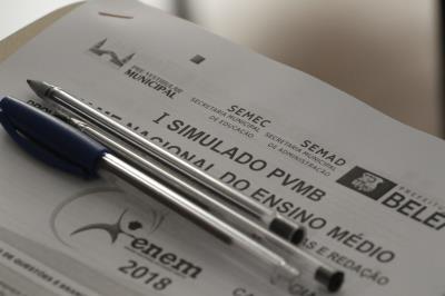 Cursinho Municipal realiza simulado preparatório para o Enem 2018