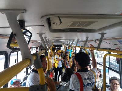 Ação sobre direitos do autista no transporte público é realizada em Belém