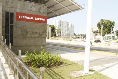 Entrega do Terminal Tapanã prolongará itinerário dos ônibus do BRT