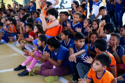 Projeto Geladeira Solidária é instalado na escola Municipal Rotary, na Condor